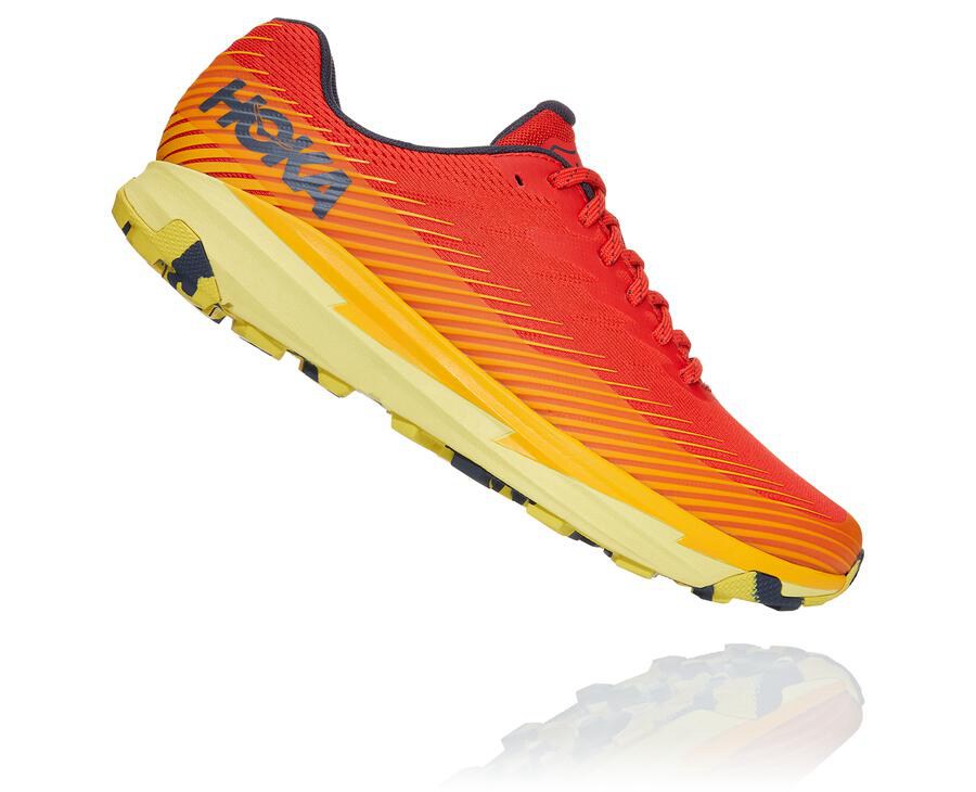 Zapatillas Trail Hoka One One Hombre - Torrent 2 - Rojas - FDQ493180